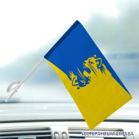 Автомобільний прапорець 55 Окрема Механізована Бригада емблема